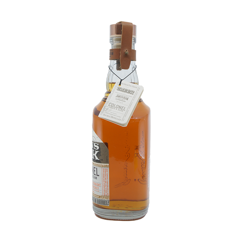 Hardin's Creek Colonel James B. Beam Kentucky Straight Bourbon Whiskey - ForWhiskeyLovers.com