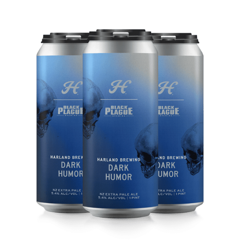 Harland Brewing Co. 'Dark Humor' Pale Ale Beer 4-pack - ForWhiskeyLovers.com