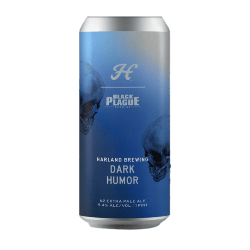 Harland Brewing Co. 'Dark Humor' Pale Ale Beer Single Can - ForWhiskeyLovers.com