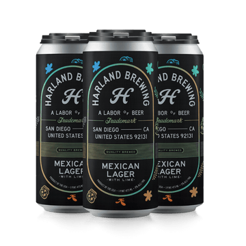 Harland Brewing Co. 'Mexican Lager With Lime' 4-Pack - ForWhiskeyLovers.com