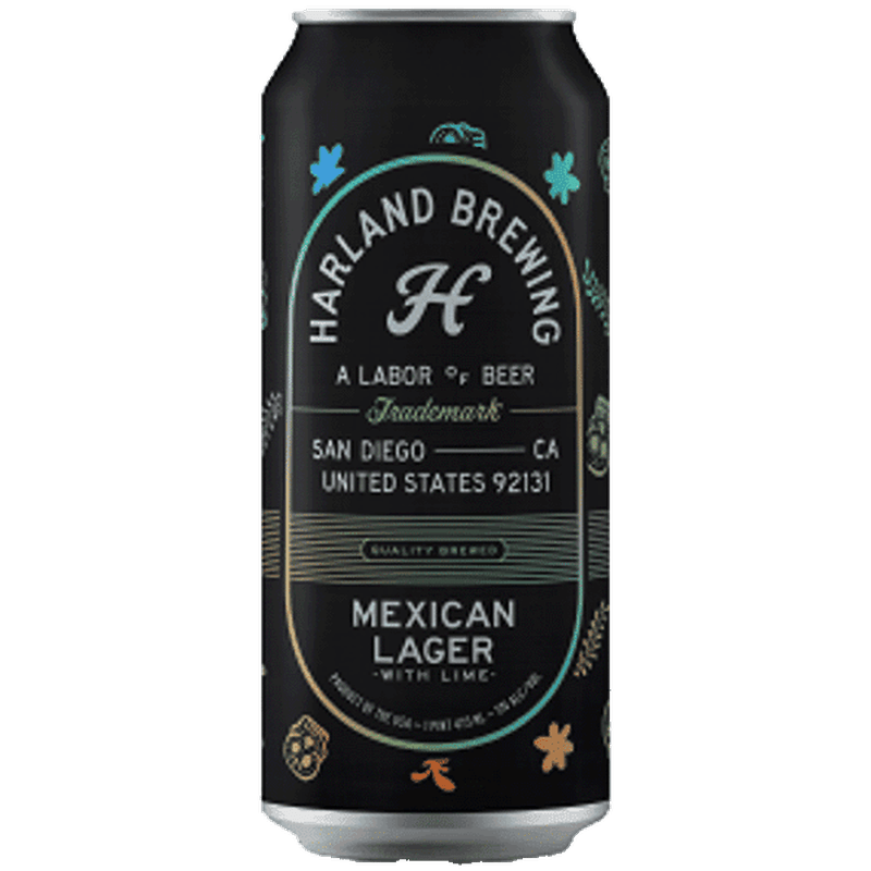 Harland Brewing Co. 'Mexican Lager With Lime' Single Can - ForWhiskeyLovers.com