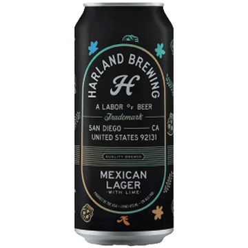 Harland Brewing Co. 'Mexican Lager With Lime' Single Can - ForWhiskeyLovers.com