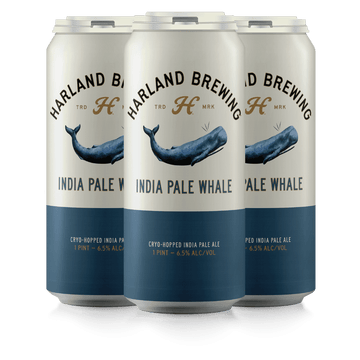 Harland Brewing India Pale Whale IPA Beer 4-Pack - ForWhiskeyLovers.com