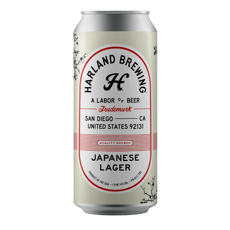 Harland Brewing Japanese Lager Beer 4-Pack - ForWhiskeyLovers.com