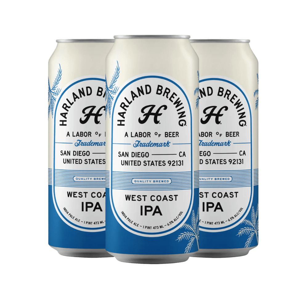 Harland Brewing WC IPA Beer 4-pack Cans - ForWhiskeyLovers.com