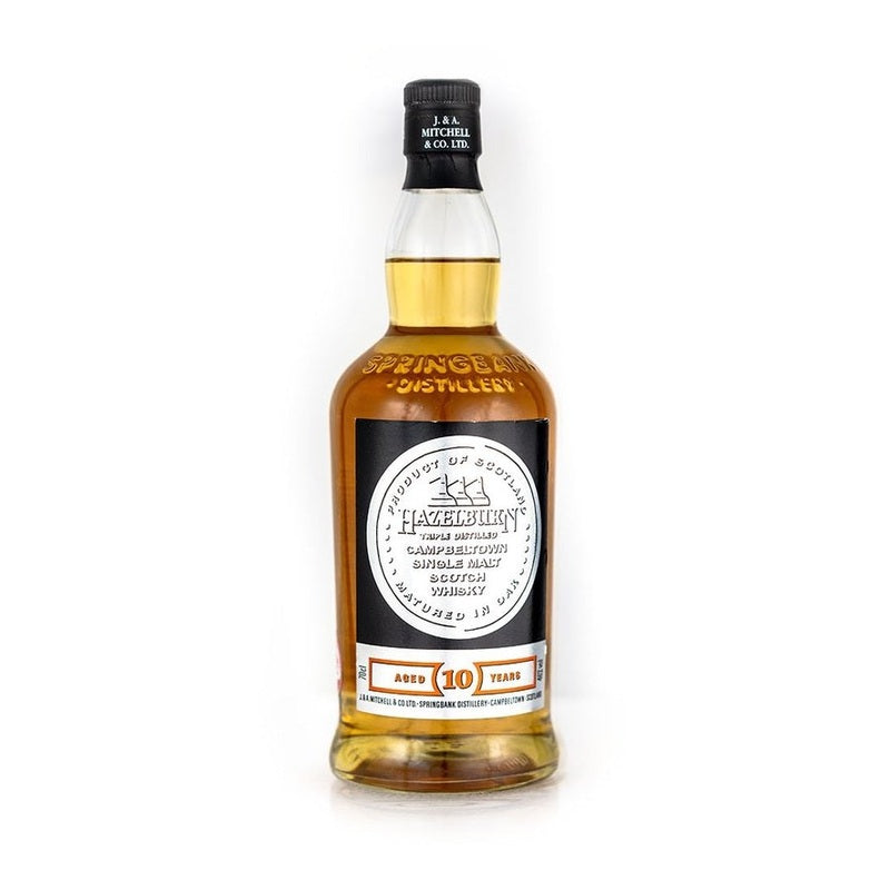 Hazelburn 10 Year Old Campbeltown Single Malt Scotch Whisky - ForWhiskeyLovers.com