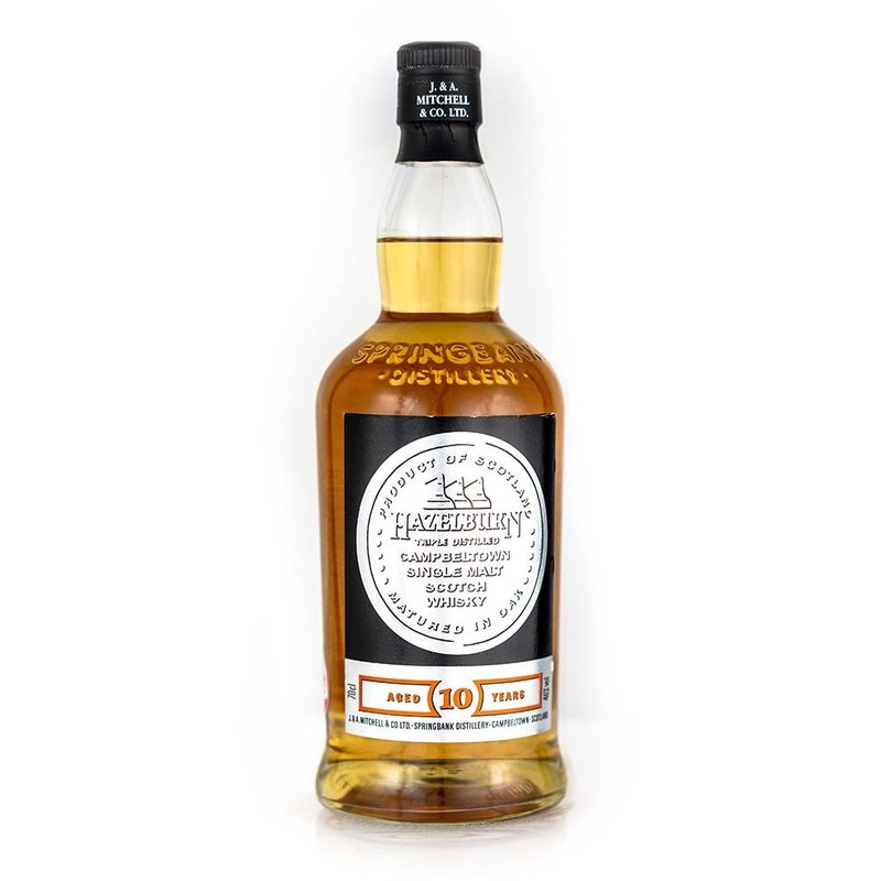 Hazelburn 10 Year Old Campbeltown Single Malt Scotch Whisky - ForWhiskeyLovers.com