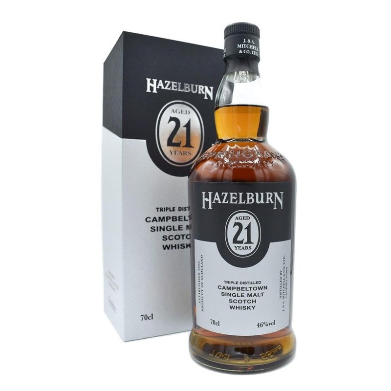 Hazelburn 21 Year Old Campbeltown Single Malt Scotch Whisky - ForWhiskeyLovers.com