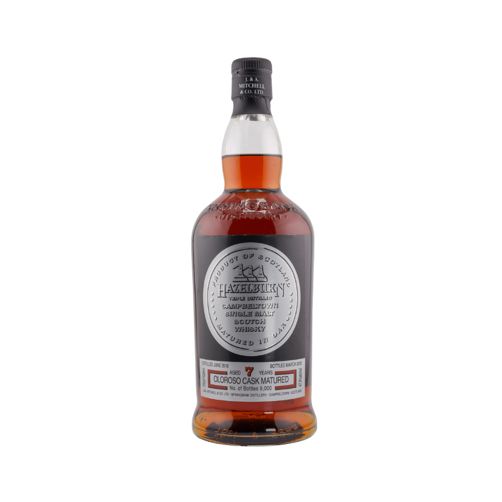 Hazelburn 7 Year Old Sherry Wood Single Malt Scotch Whisky - ForWhiskeyLovers.com