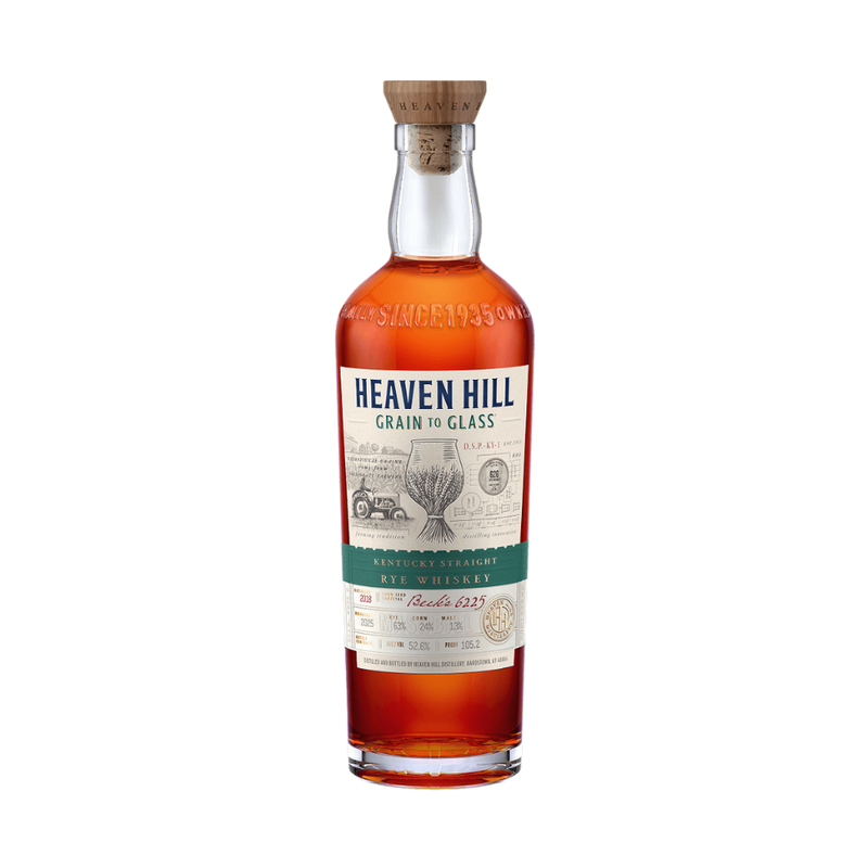 Heaven Hill Grain To Glass Straight Rye Whiskey 2025 Edition - ForWhiskeyLovers.com