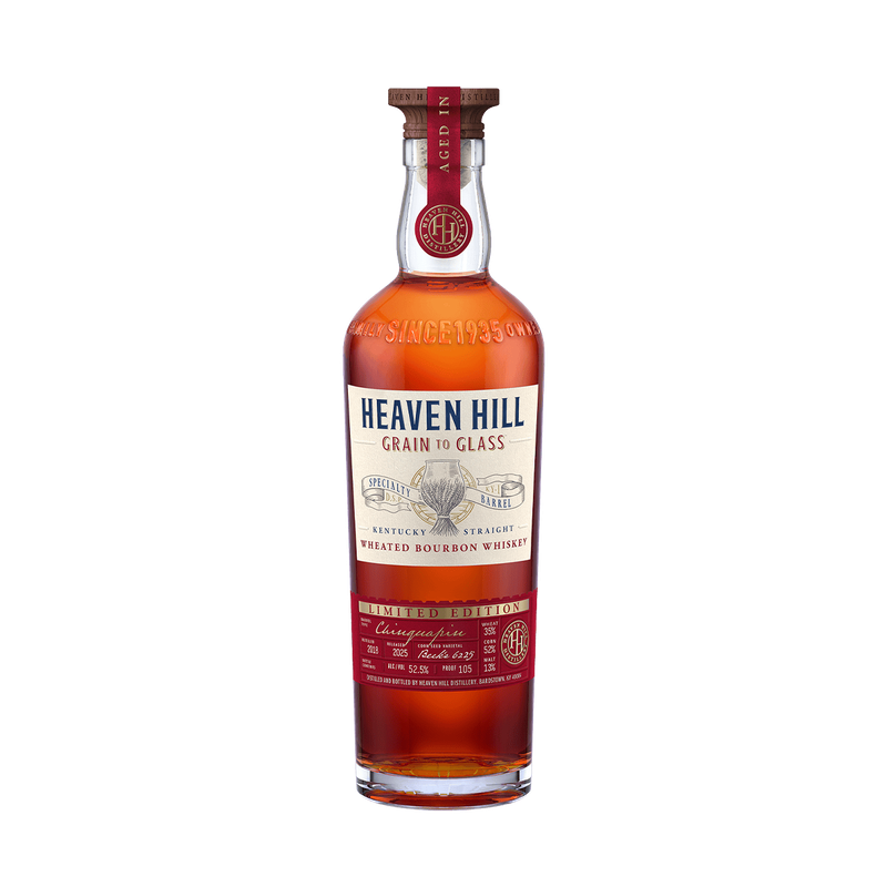 Heaven Hill Grain to Glass Kentucky Straight Wheated Bourbon Chinquapin Oak Finish - ForWhiskeyLovers.com