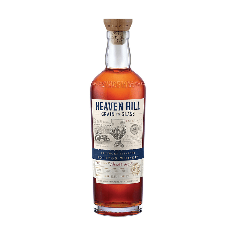 Heaven Hill Straight Bourbon Grain To Glass 6 Year - ForWhiskeyLovers.com