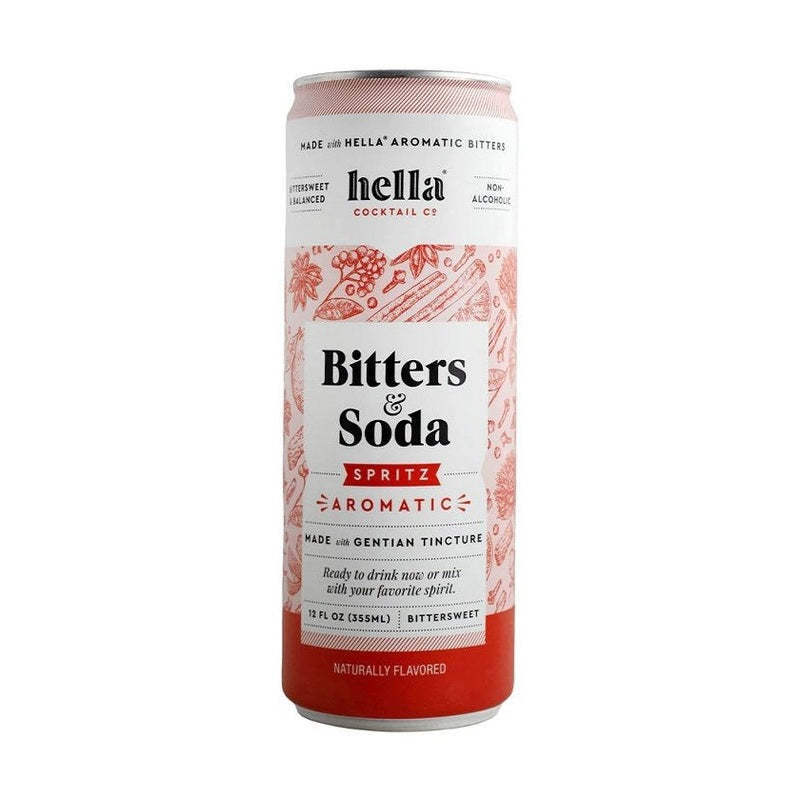Hella Bitters & Soda Spritz Aromatic 4-Pack - ForWhiskeyLovers.com