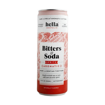 Hella Bitters & Soda Spritz Aromatic 4-Pack - ForWhiskeyLovers.com
