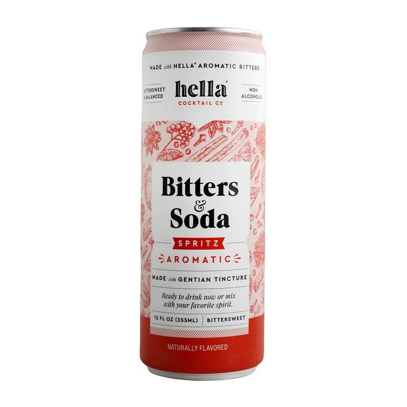 Hella Bitters & Soda Spritz Aromatic 4-Pack - ForWhiskeyLovers.com