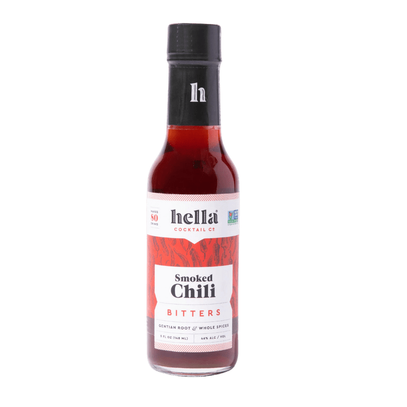 Hella Cocktail Smoked Chili Bitters - ForWhiskeyLovers.com