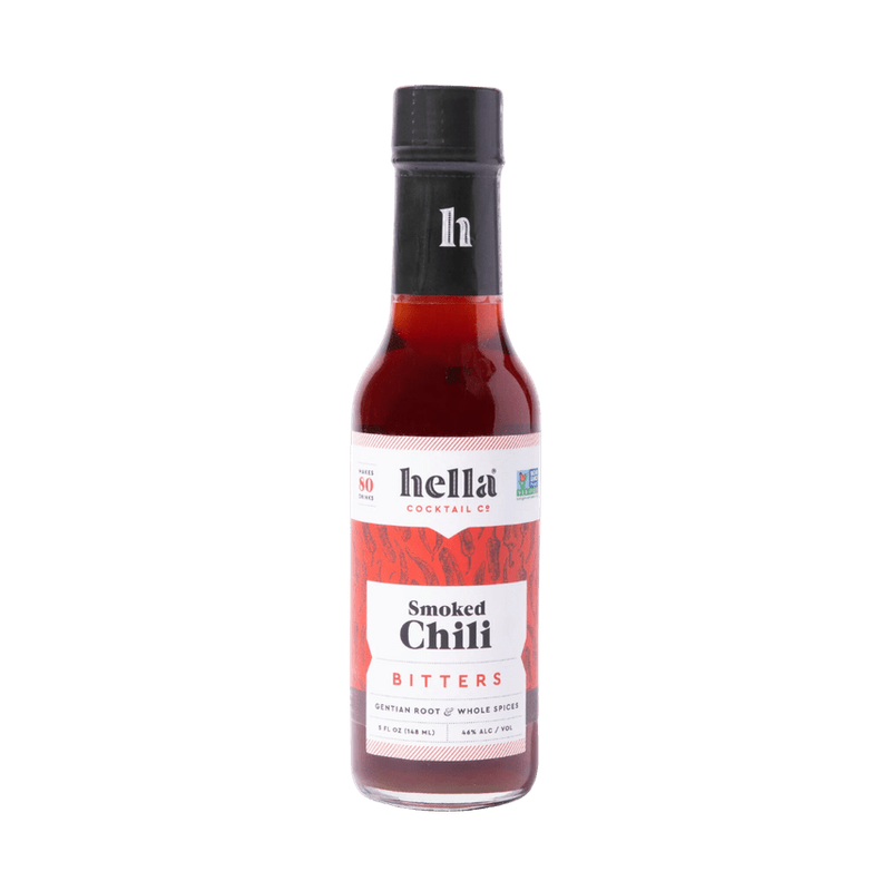 Hella Cocktail Smoked Chili Bitters - ForWhiskeyLovers.com