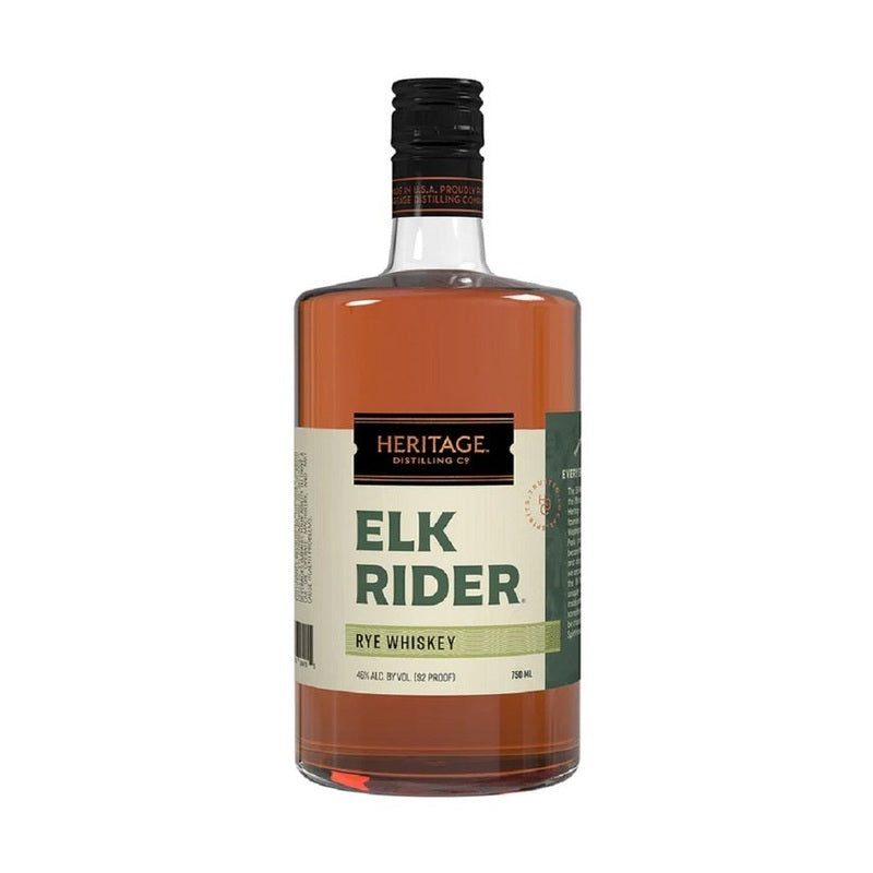 Heritage Distilling 'Elk Rider' Rye Whiskey - ForWhiskeyLovers.com