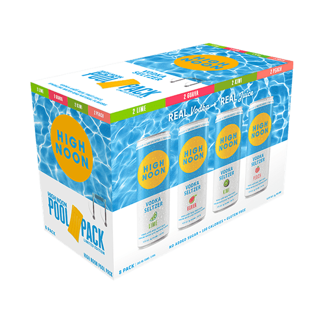 High Noon Pool Variety Pack 8-Pack - ForWhiskeyLovers.com