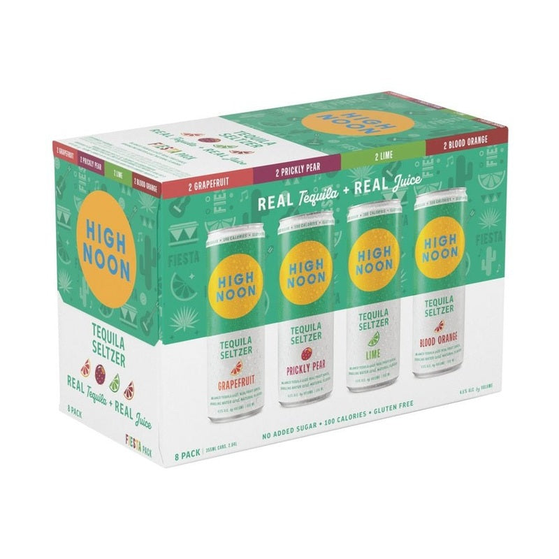 High Noon Tequila Fiesta Variety 8-pack Cans - ForWhiskeyLovers.com