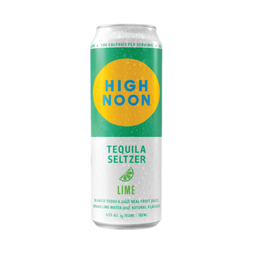 High Noon Tequila Lime Seltzer 24oz. Single Can - ForWhiskeyLovers.com