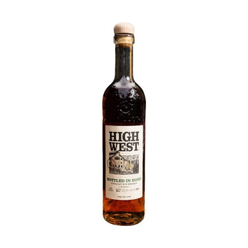 High West Bottled in Bond Straight Rye Whiskey - ForWhiskeyLovers.com