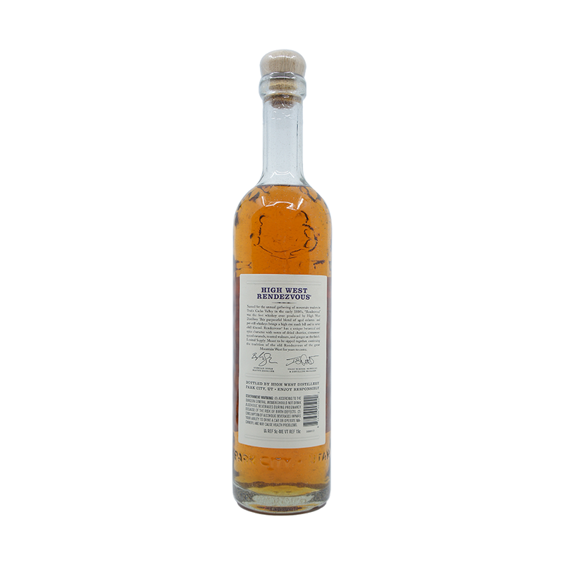 High West Rendezvous Rye Whiskey 750mL - ForWhiskeyLovers.com
