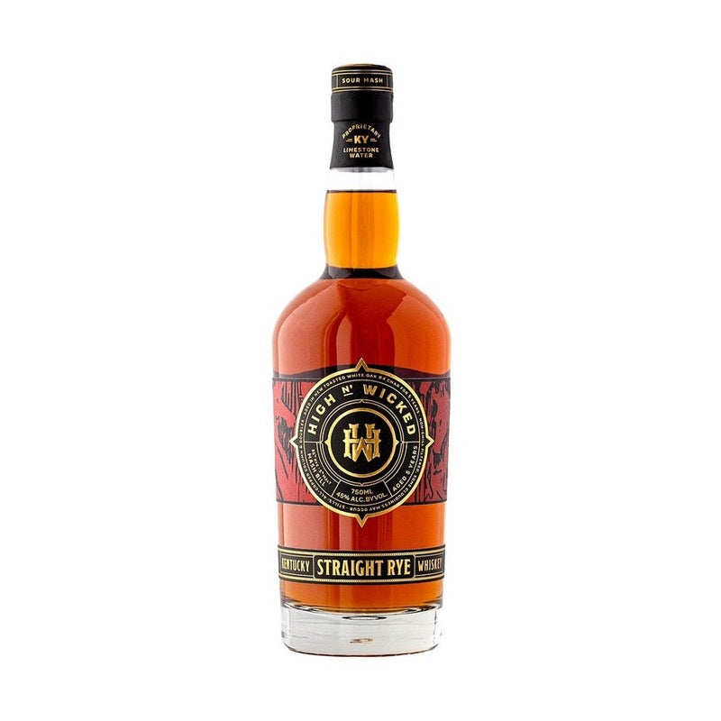 High n' Wicked Kentucky Straight Rye Whiskey - ForWhiskeyLovers.com