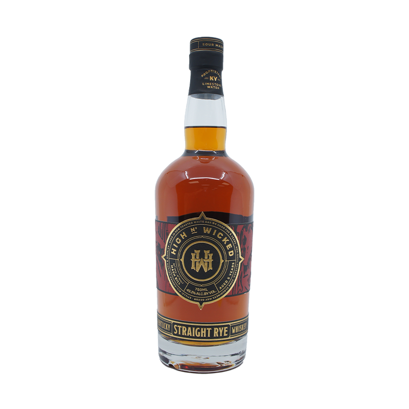 High n' Wicked Kentucky Straight Rye Whiskey - ForWhiskeyLovers.com