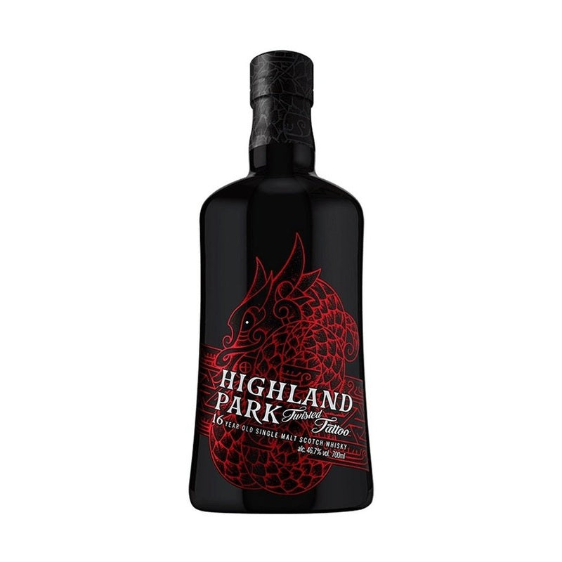 Highland Park 16 Year Old 'Twisted Tattoo' Single Malt Scotch Whisky - ForWhiskeyLovers.com