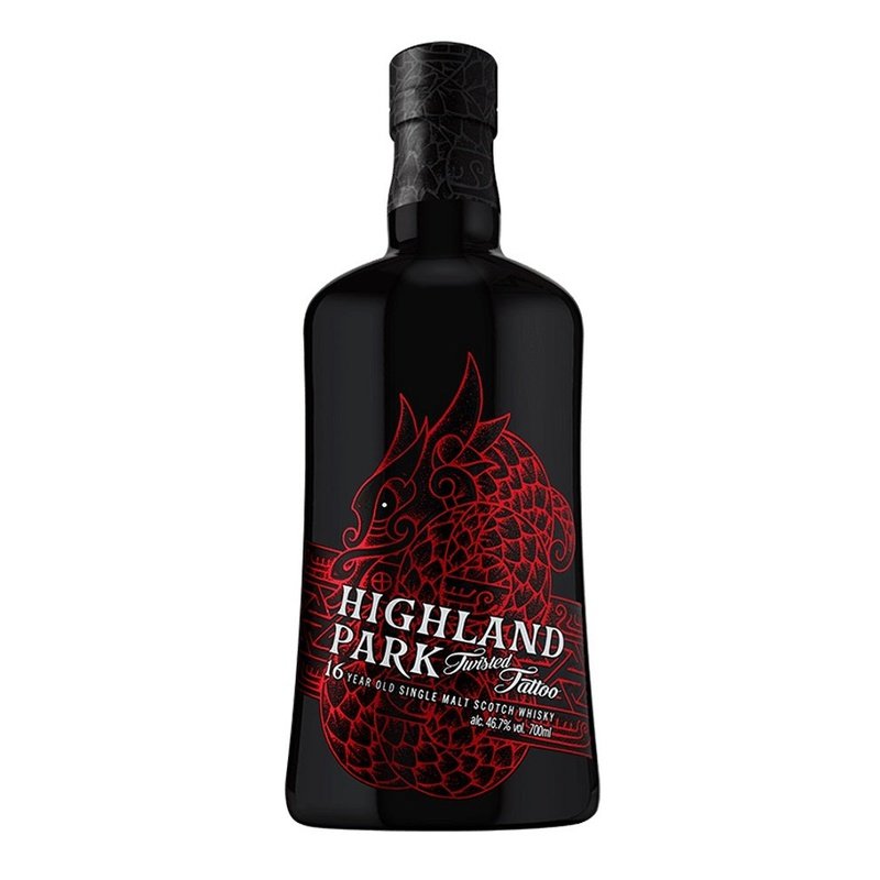 Highland Park 16 Year Old 'Twisted Tattoo' Single Malt Scotch Whisky - ForWhiskeyLovers.com