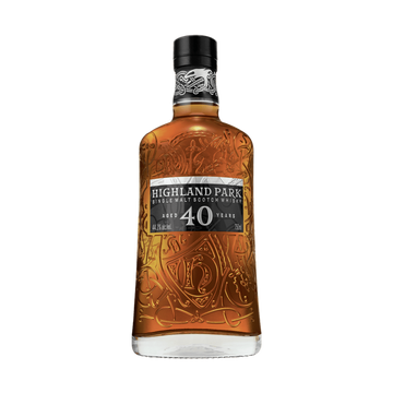 Highland Park 40 Year Old Single Malt Scotch Whisky - ForWhiskeyLovers.com