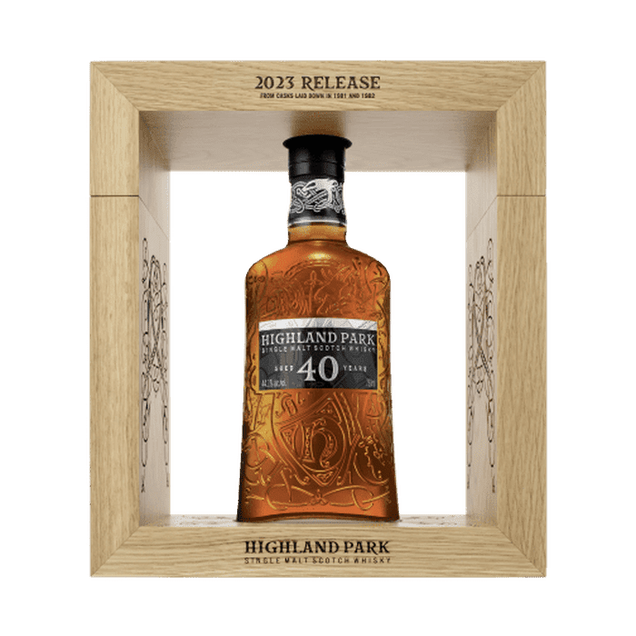 Highland Park 40 Year Old Single Malt Scotch Whisky - ForWhiskeyLovers.com