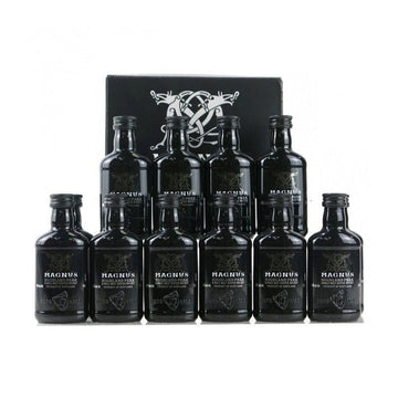 Highland Park Magnus Single Malt Scotch Whisky 12-Pack 50ml Gift Pack - ForWhiskeyLovers.com