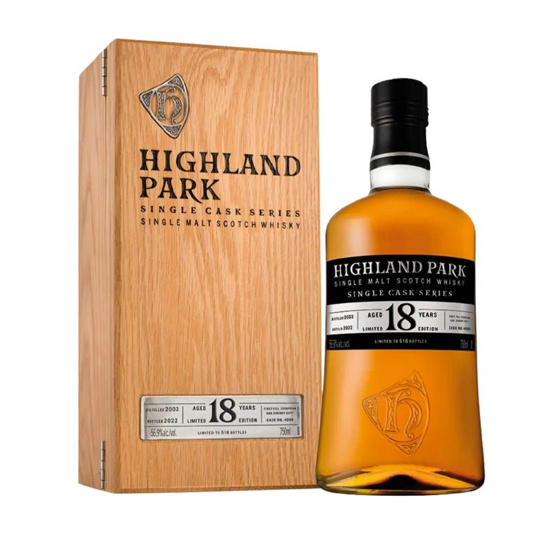Highland Park Single Cask Series 18 Year Old 2003 Single Malt Scotch Whisky - ForWhiskeyLovers.com