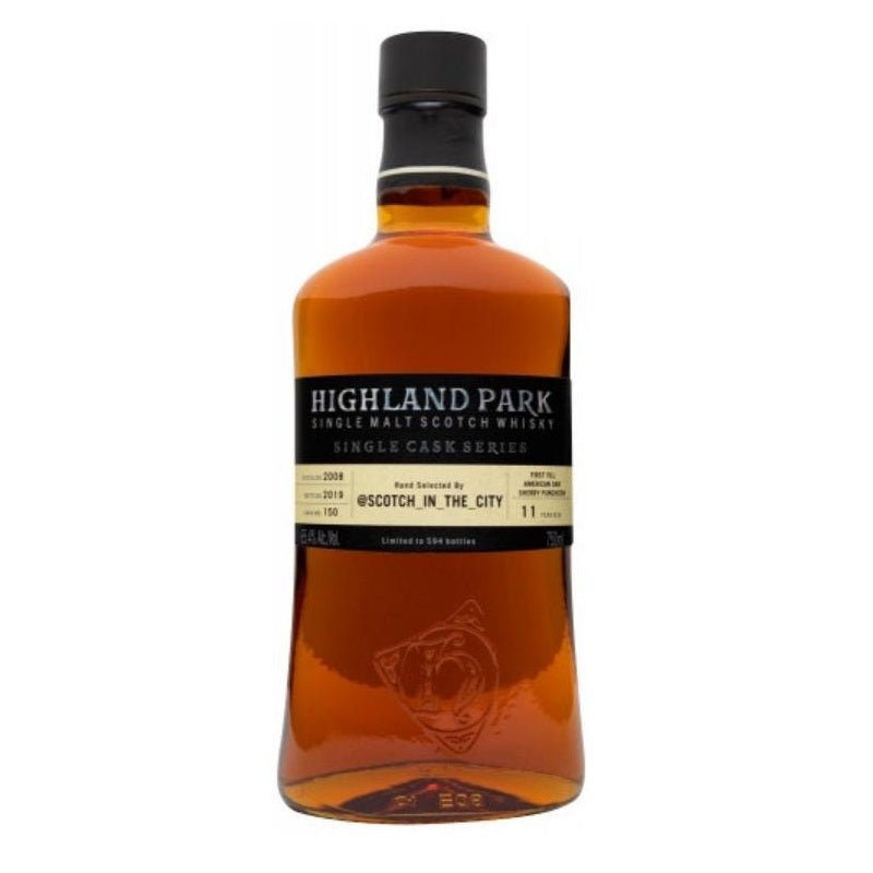 Highland Park Single Cask Series 'Scotch in the City' Single Malt Scotch Whisky - ForWhiskeyLovers.com