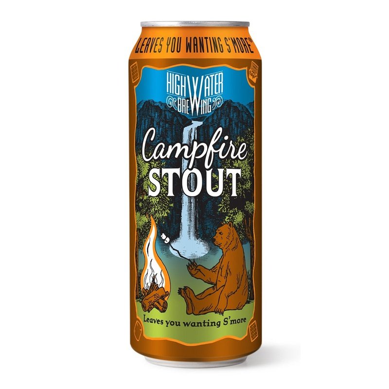 Highwater Brewing Campfire Stout Beer 4-Pack - ForWhiskeyLovers.com