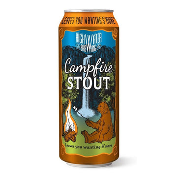 Highwater Brewing Campfire Stout Beer 4-Pack - ForWhiskeyLovers.com