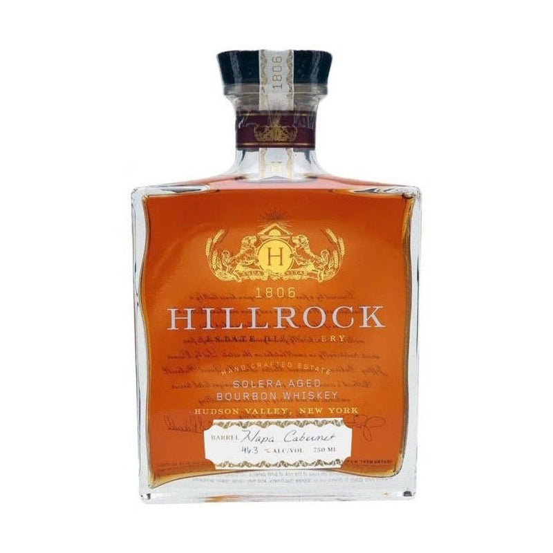 Hillrock Solera Aged Cabernet Cask Finish Bourbon 750mL - ForWhiskeyLovers.com
