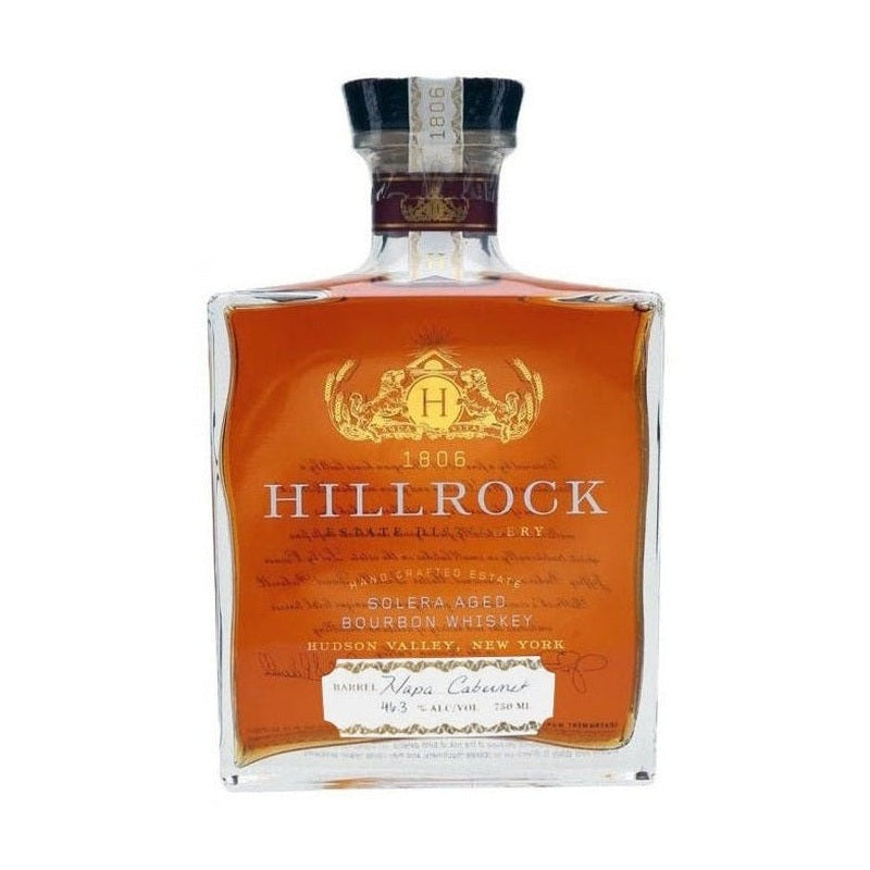 Hillrock Solera Aged Cabernet Cask Finish Bourbon 750mL - ForWhiskeyLovers.com