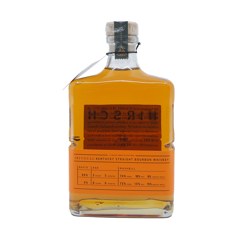Hirsch 'The Bivouac' Kentucky Straight Bourbon Whiskey - ForWhiskeyLovers.com