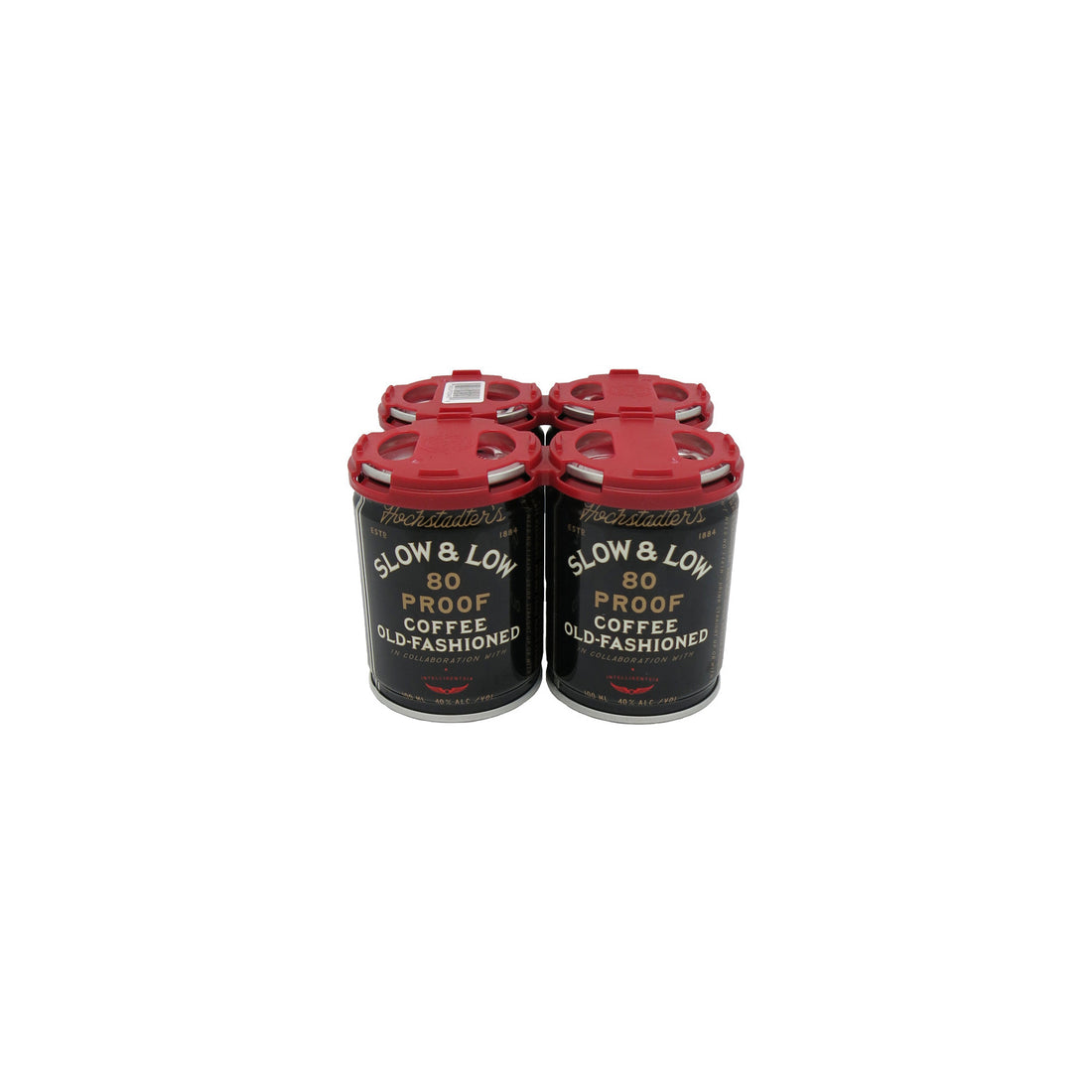 Hochstadter's Slow & Low Coffee Old-Fashioned 100ml 4-Pack - ForWhiskeyLovers.com