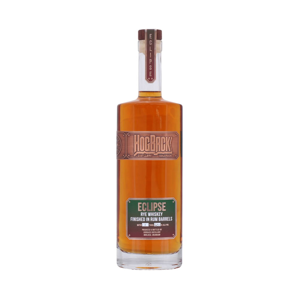 Hogback Distillery Eclipse Cask Strength Rye Finished in Rum Casks 750ml - ForWhiskeyLovers.com