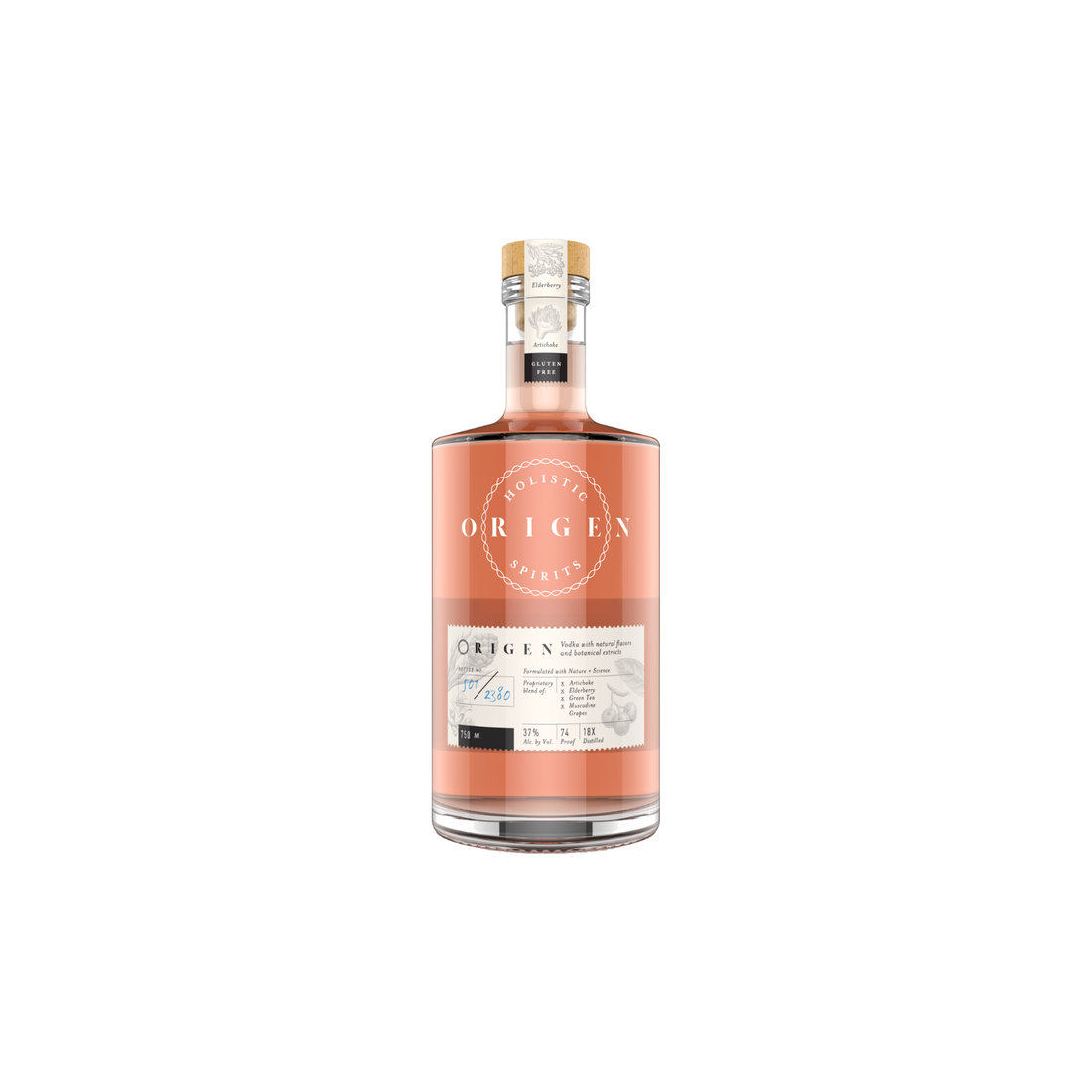 Holistic Spirits Origen Vodka 750ml - ForWhiskeyLovers.com