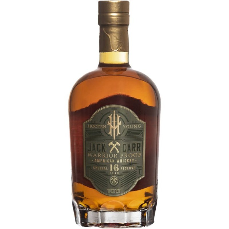Hooten Young Jack Carr 16 Year Warrior Proof American Whiskey - ForWhiskeyLovers.com