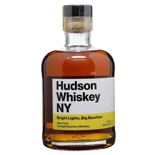 Hudson 'Bright Lights, Big Bourbon' Straight Bourbon Whiskey 375ml - ForWhiskeyLovers.com