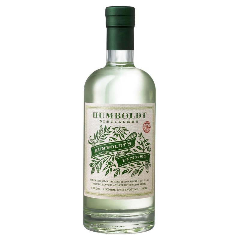 Humboldt Distillery 'Humboldt's Finest' Hemp Infused Vodka - ForWhiskeyLovers.com