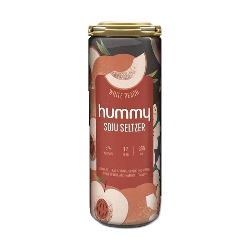 Hummy White Peach Soju Seltzer 6-Pack - ForWhiskeyLovers.com