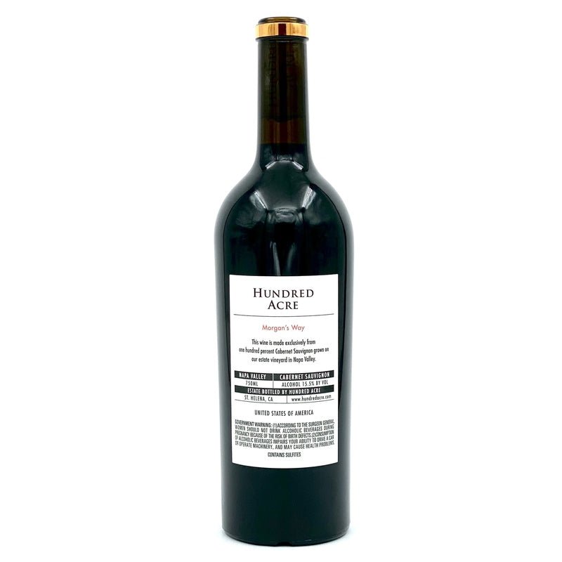 Hundred Acre 'Morgan's Way' 2019 Cabernet Sauvignon - ForWhiskeyLovers.com