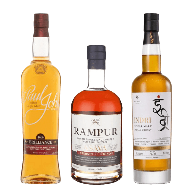 Indian Single Malt Whisky Bundle - ForWhiskeyLovers.com